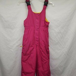 LL Bean girls Snow Pants Bibs   sz 4 xxs